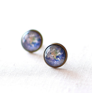 Planet Earth Earrings