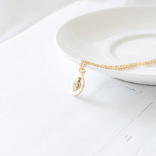 Gold Plated Turtle Coin Necklace