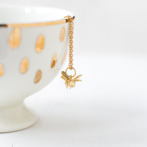 Bee Charm Necklace