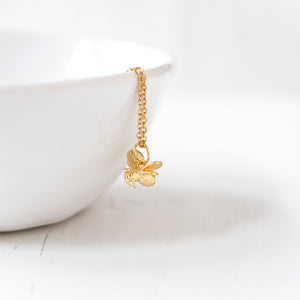 Bee Charm Necklace