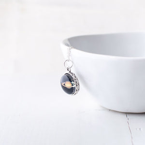 Saturn Pendant Necklace