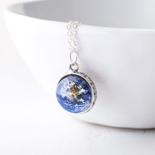 Planet Earth Necklace – Juju Treasures