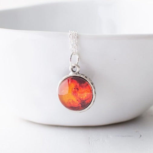 Mars Pendant Necklace