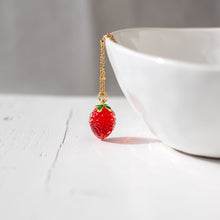 Strawberry Pendant Necklace