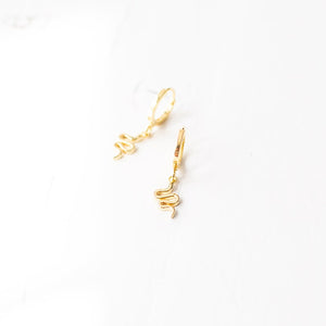 Tiny Snake Earrings