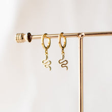 Tiny Snake Earrings