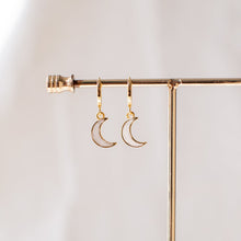 Tiny Crescent Earrings