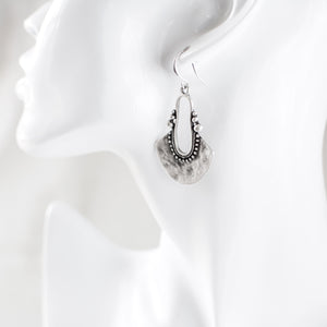 Antique Silver Statement Earrings