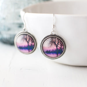 Purple Dawn Earrings