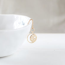Crescent And Stars Pendant Necklace