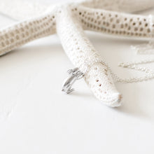 Silver Plated Rabbit Necklace