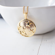 Gold Plated Stars Pendant Necklace