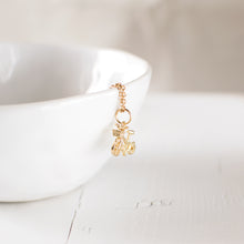 Gold Plated Bicycle Charm Necklace