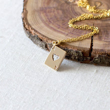 Ace of Hearts Charm Necklace