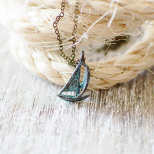 Sailing Boat Charm Necklace