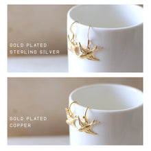 Gold Plated Starfish Earrings