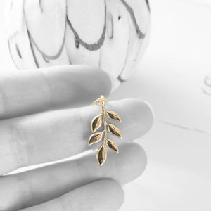 Gold Plated Branch Necklace
