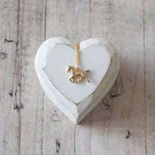 Dainty Horse Charm Necklace