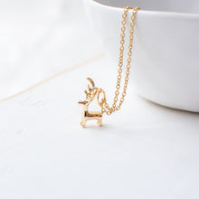 Tiny Reindeer Necklace
