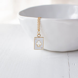 Ace of Clubs Necklace